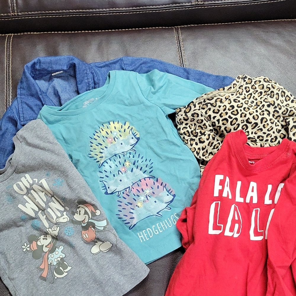 Girls long sleeve shirts